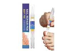 Zibeem Stylo Réparateur pour Ongles Abîmés | Renfort d'Ongle pour Soin des Pieds,Renforcement pour Ongles Abîmés et Fendus Femmes Hommes Famille