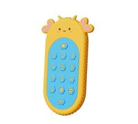 Zibeem Télécommande de dentition TV | Télécommande de dentition pour,Jouets de dentition en silicone à distance, jouets sensoriels de dentition pour garçons filles, apaiser la gomme