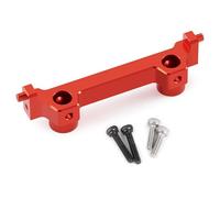 ZIBOXI Adaptateur Hexagonal de Montage de servo, Support Universel CVD Avant et arrière for pièces de Mise à Niveau HPI Venture HILUX 1/18(Bracket-Red)
