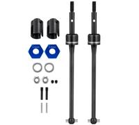 ZIBOXI Adaptateurs de Bras oscillants de Suspension, kit de Liaison de fusées de Direction CVD for Camion Court Slash 2WD 1/10 RC, pièces de Voiture(Rear CVD)