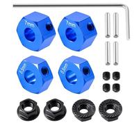 ZIBOXI Adaptateurs de Bras oscillants de Suspension, kit de Liaison de fusées de Direction CVD for Camion Court Slash 2WD 1/10 RC, pièces de Voiture(Adapters)