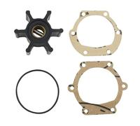 ZIBOXI Convient for Johnson 09-810B-1 for Jabsco 653-0001 for Yanmar F4B 128990-42200 Kit de Turbine de Pompe à Eau de mer Remplacer for Volvo 876097 for CEF 500101