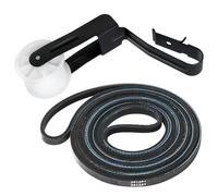 ZIBOXI Kit de courroie et poulie de tambour de sèche-linge 341241 691366 for sèche-linge Whirlpool for sèche-linge Ken-More PS346995 AP2946843 EAP346995 W10131364