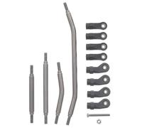 ZIBOXI Kit de Liaison de biellette de Direction M4 de 6 mm adapté aux pièces de Mise à Niveau de Voiture sur chenilles Redcat GEN8 1/10 RC