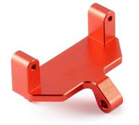 ZIBOXI Moyeu de Roue Hexagonal, Adaptateur Hexagonal, Support de servo, Direction Avant CVD 1/18 RC Crawler Car, adapté aux pièces de Mise à Niveau HPI Venture(Silver)