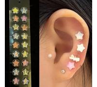 Zickdom Autocollants d'acupression auriculaire - Patchs de bien-être à usage unique pour la relaxation, le soulagement du stress et la beauté -7