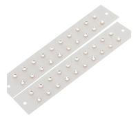 Zickdom Autocollants d'acupression auriculaire - Patchs de bien-être à usage unique pour la relaxation, le soulagement du stress et la beauté Transparent diamonds - 40 PCs