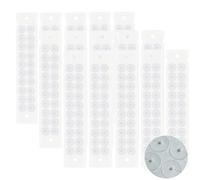 Zickdom Ear Seeds Graines d'Auriculothérapie | Autocollants de Pression pour Stress & Migraines | Tenue Confortable et Longue | Facile à Utiliser Small Pearls - 300pc