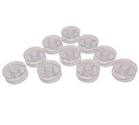 ZickZackNaehmaschine 10 bobines en plastique (sous-fils) pour Veritas (anciennement machine à coudre DDR)