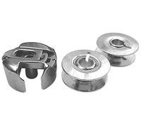 Capsule + 2 bobines métalliques pour machine à coudre Pfaff 1221, 1222, 1222E, 1222SE, 1229