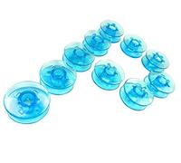 ZickZackNaehmaschine Lot de 10 bobines en plastique bleu pour machine à coudre Pfaff 200/800/900/1000/2000/6000
