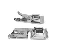 ZickZackNaehmaschine Pied surjeteuse et pied pour ourlet roulé/ourlet roulé (set) pour machines à coudre Singer Simple 3210/3223/3229/3232, etc