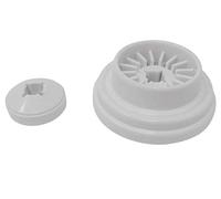 ZickZackNaehmaschine Z.Z.N. Lot de 2 disques d'écoulement de fil (grand + petit) pour machines à coudre Singer