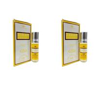 ZidanClassicConcentrated Perfume Oil 6ml - Long-Lasting, Alcohol-Free Roll-On Attar for Men - Pack of 2