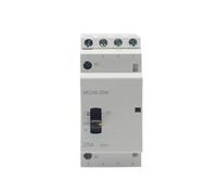 ZIDBVOYOY Contacteur modulaire AC Domestique à Rail DIN MCH8-25M 4P 25A 220V/230V 50/60HZ avec Interrupteur de Commande Manuel(2NO 2NC)