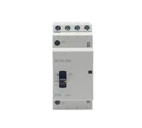 ZIDBVOYOY Contacteur modulaire Domestique AC MCH8-25M 4P 25A 220V/230V 50/60HZ avec Interrupteur de Commande Manuel, 1 pièce(4NO)