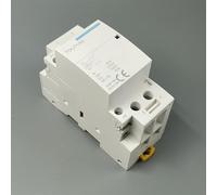ZIDBVOYOY Contacteur modulaire Domestique TOCT1 2P 63A 110V Bobine 230V/220V 50/60HZ Rail DIN AC 2NO 1NC 1NO 1Pcs(2P 63A 110V 2NO)