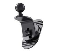 ZIDDAR Adaptateur de base de montage rotatif à rotule de 17 mm pour voiture et support de navigation avec rotation réglable antidérapante pour tableau de bord