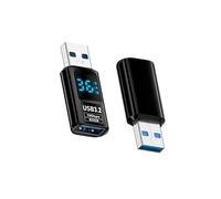 ZIDDAR Adaptateur USB C mâle vers USB A femelle haute vitesse 36 W pour ordinateurs portables et smartphones, tablettes