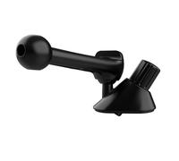 ZIDDAR Base de montage adhésive de 17 mm, adaptateur de support de téléphone à rotule réglable, angles de vue pour support de téléphone de voiture
