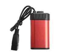 ZIDDAR Boîte de rangement étanche en alliage d'aluminium pour 4 piles AA pour USB pour vélo, vélo, batterie AC, support, étagère, conteneur de rangement, organiseur de sac, clip