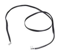 ZIDDAR Câble plat en silicone souple coudé à gauche et à droite pour appareils photo et appareils électroniques