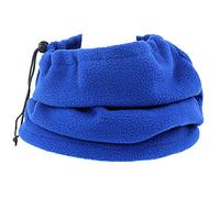 ZIDDAR Cache-cou unisexe en fausse polaire avec cordon de serrage coupe-vent pour cyclisme, écharpe multifonctionnelle, tube d'hiver avec cordon de serrage, b, taille unique