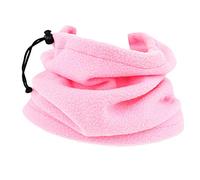 ZIDDAR Cache-cou unisexe en fausse polaire avec cordon de serrage coupe-vent pour cyclisme, écharpe multifonctionnelle, tube d'hiver avec cordon de serrage, C, taille unique