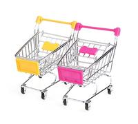 ZIDDAR Chariot d'entraînement pour perroquet de supermarché - Jouet pour petits doigts - Chariot de courses
