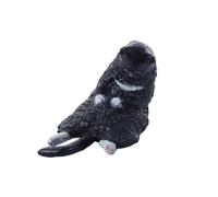 ZIDDAR Figurines ravissantes pour décoration d'étagère de moniteur, figurine d'animal de collection Accent de qualité supérieure Figurine de chaton en résine de qualité supérieure Figurine de chat