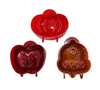 ZIDDAR Lot de 3 moules à tarte de poche pour pâte à croûte, pâtisseries, outils faciles à utiliser pour les amateurs de pâtisserie