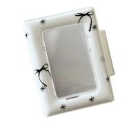 ZIDDAR Petit album de cartes de 7,6 cm avec motif de dessin animé et 32 pochettes pour fans d'idole et album photo