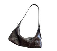 ZIDDAR Sac à bandoulière tendance pour femme, sac à bandoulière en polyuréthane, sac à main sous les bras, adapté pour ceux qui aiment la mode et l'individualité sac à bandoulière