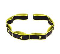 ZIDDAR Sangle d'étirement hautement élastique avec 8 boucles de résistance pour le yoga, le sport