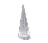 ZIDDAR Support conique pour bijoux, organisateur de rangement, présentoir géométrique industriel, vitrine, décoration de table