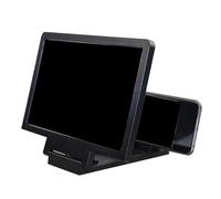 ZIDDAR Support d'amplificateur d'écran en verre pour vidéo pliable pour les yeux élargis, support de protection pour scrapbooking États