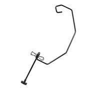 ZIDDAR Support de lampe de camping en fer avec poignée et pince à moustiques pour activités en plein air