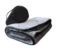 ZIDDAR Tapis pliable doux et résistant à l'humidité pour camping, pique-nique, randonnée, concerts, couverture d'extérieur imperméable en polaire pour garss pique-nique, randonnée, concerts