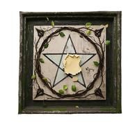 ZIDDAR Tapisserie carrée Divinations motif vigne astrologie nappe tarots nappe sorcellerie motif vigne carte de tarots nappe spirituelle