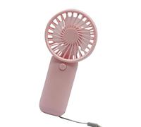 ZIDDAR Ventilateur miniature portable avec cordon 2 piles 3 A, contrôle de vitesse unique, pour intérieur et extérieur, convient aux navetteurs