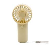 ZIDDAR Ventilateur miniature portable avec cordon 2 piles 3 A, contrôle de vitesse unique, pour intérieur et extérieur, convient aux navetteurs