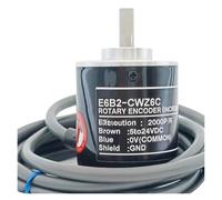ZIDRMTKVK Encodeur Rotatif E6B2-CWZ6C, Sortie NPN E6B2 CWZ6C 20PR 100PR 360PR 600PR 1024PR 2000PR 2500PR DC 5V-24V(50PR)