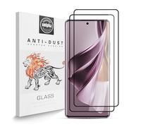 Zidwzidwei Verre Trempé Protecteur D'écran pour Oppo Reno10 Pro [2 pièces], Dureté 9H, 3D Haute Définition, sans Bulle, Résistant à la Rayure Film Protecteur pour Oppo Reno10 Pro