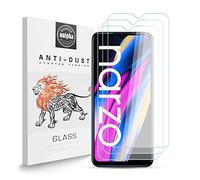 Zidwzidwei Verre Trempé Protecteur D'écran pour Realme Narzo 50A [3 pièces], Dureté 9H, Haute Définition Sans Bulle, Résistant à la Rayure Film Protecteur pour Realme Narzo 50A