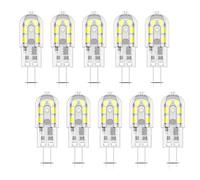 Ziefgn 10X G4 Ampoule LED 2W LED Bulb 12 SMD 2835LEDs Blanc Froid 6000K Ampoule Lampe 200LM Équivalent à Lampe Halogène 20W AC/DC12V