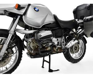 ZIEGER Béquilles anti-chute compatibles avec BMW R 1150 GS Noir, acier