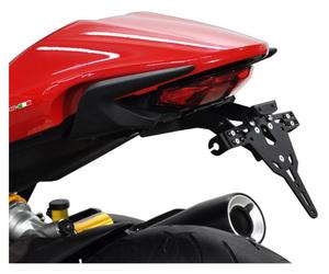 Zieger Par support de plaque d'immatriculation MONSTER 1200/S