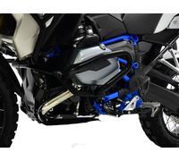ZIEGER Pare-carter Compat. BMW R 1200 GS 2013-18 Noir, Bâti à Vis, Acier