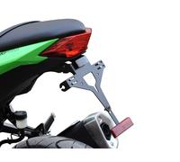 IBEX ZIEGER Support Plaque Immatriculation Noir Kawasaki Ninja 300 13-16