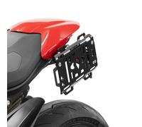 ZIEGER Porte-Sac Latéral Compatible Ducati Monster 2026 Noir Aluminium